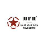 Max Fuchs Logo mit rotem Stern und Tagline 'Make Your Own Adventure'