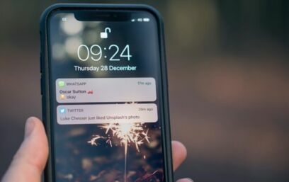 Iphone with two push messages